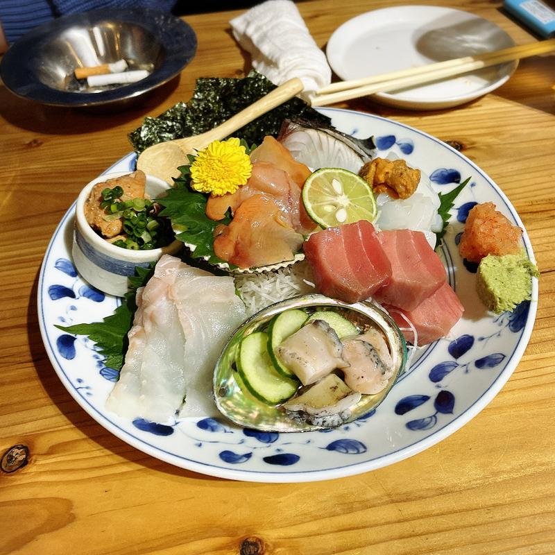 魚の店の刺身盛り(魚の店 オカモ倶楽部)
