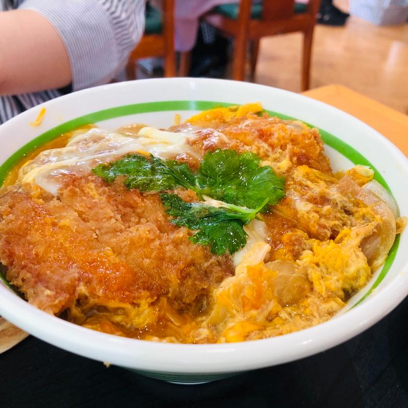 かつ丼(道の駅 川辺やすらぎの郷)