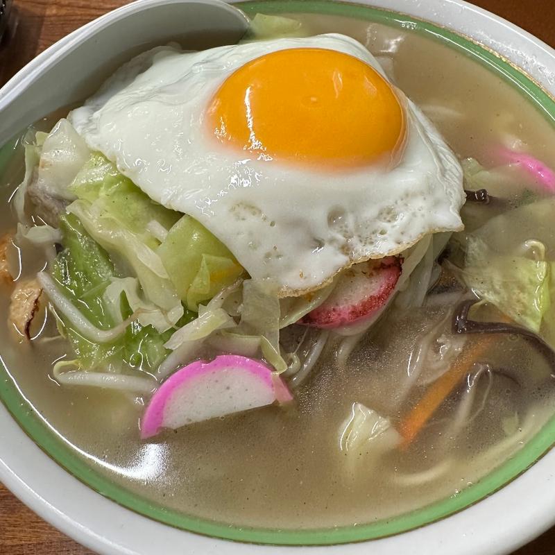 玉子ちゃんぽん(ザ・チャンポン かにや)