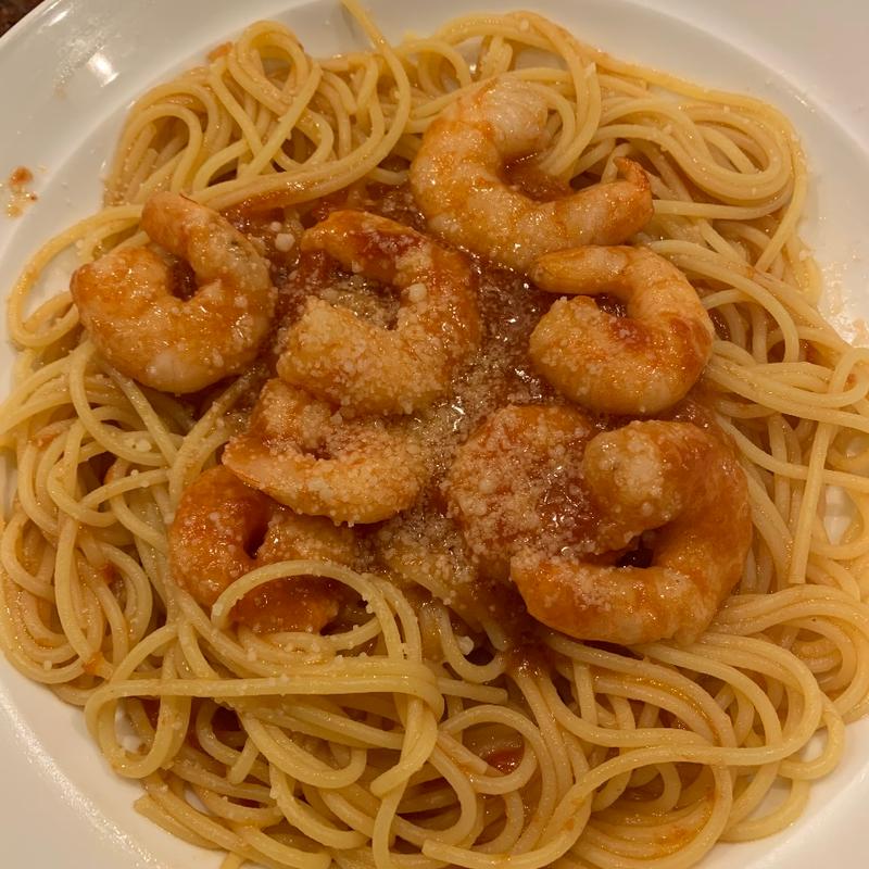 エビのトマトソース(タント（ｔａｎｔｏ）)