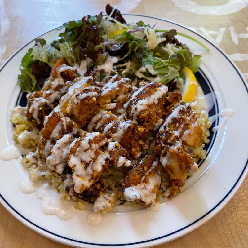 チキンオーバーライス(カフェチャレンジャー88靱公園店)