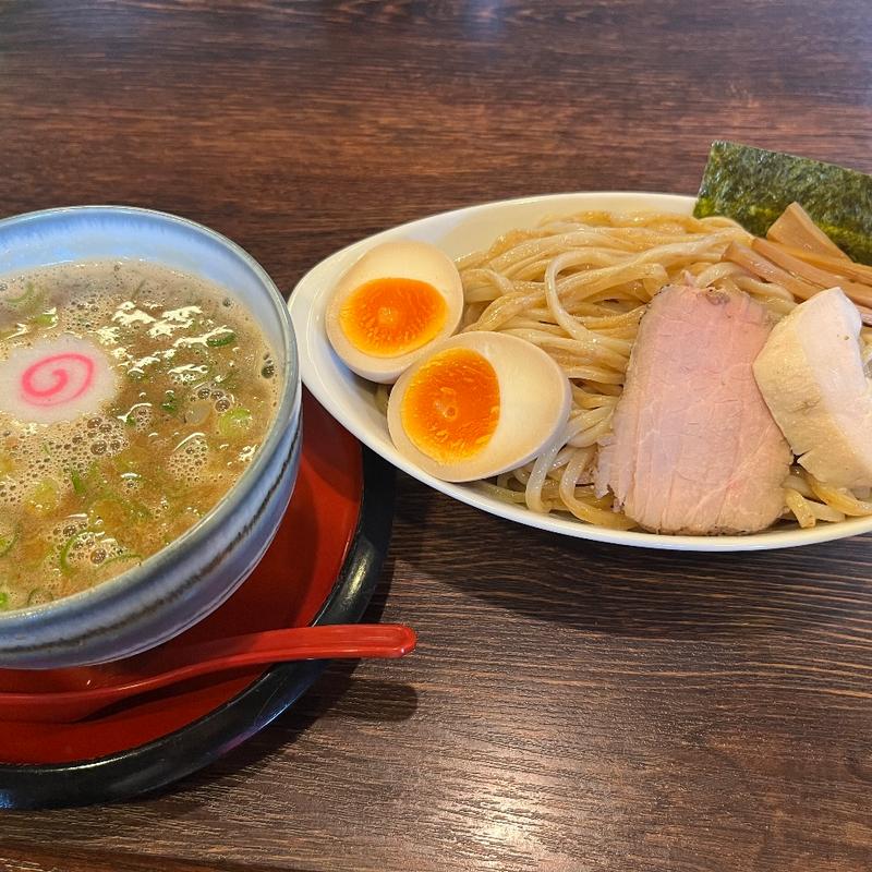 熟成つけ麺並盛+味玉トッピング(麺や紡)