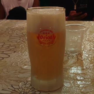 オリオンビール(大衆うどん つる亀)