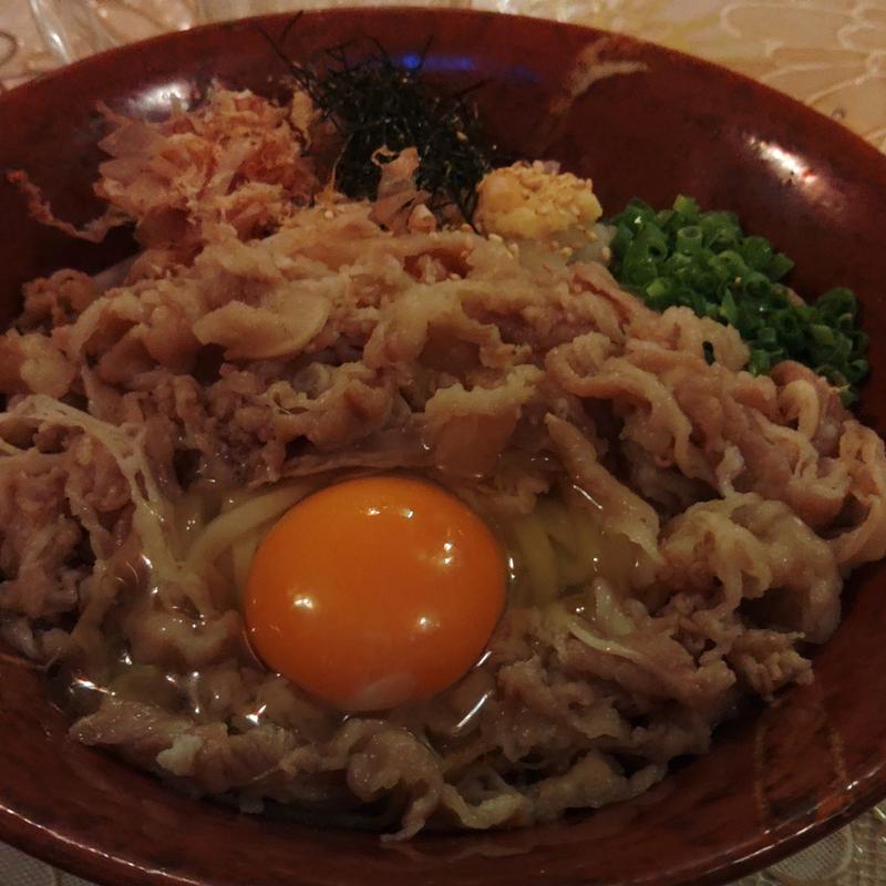 ぶっかけ肉うどん(大衆うどん つる亀)