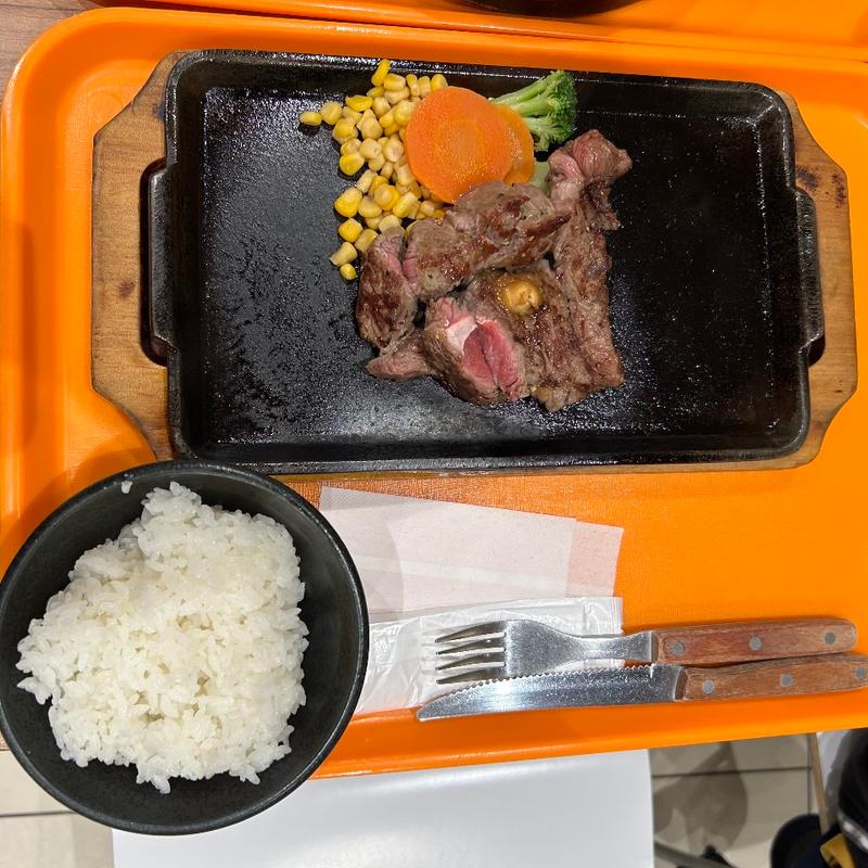 赤身！肩ロースステーキ　150g(いきなり！ステーキ アリオ川口店)