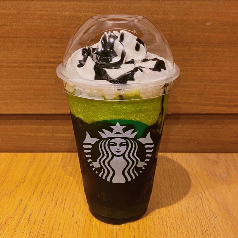 抹茶クリームフラペチーノ(スターバックスコーヒー 北名古屋店)