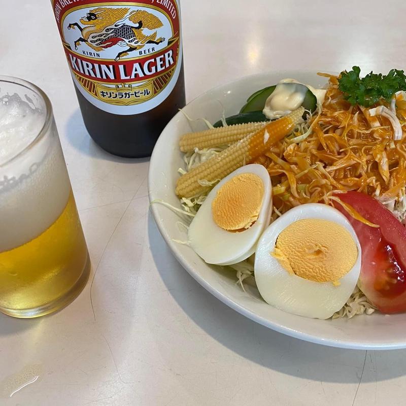 野菜サラダ(名代かつ丼 おざわ （とんかつ おざわ）)