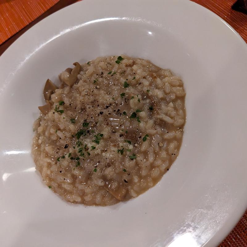 伊産ポルチーニ茸のリゾット(La Coccinella （ラコッチネッラ）)