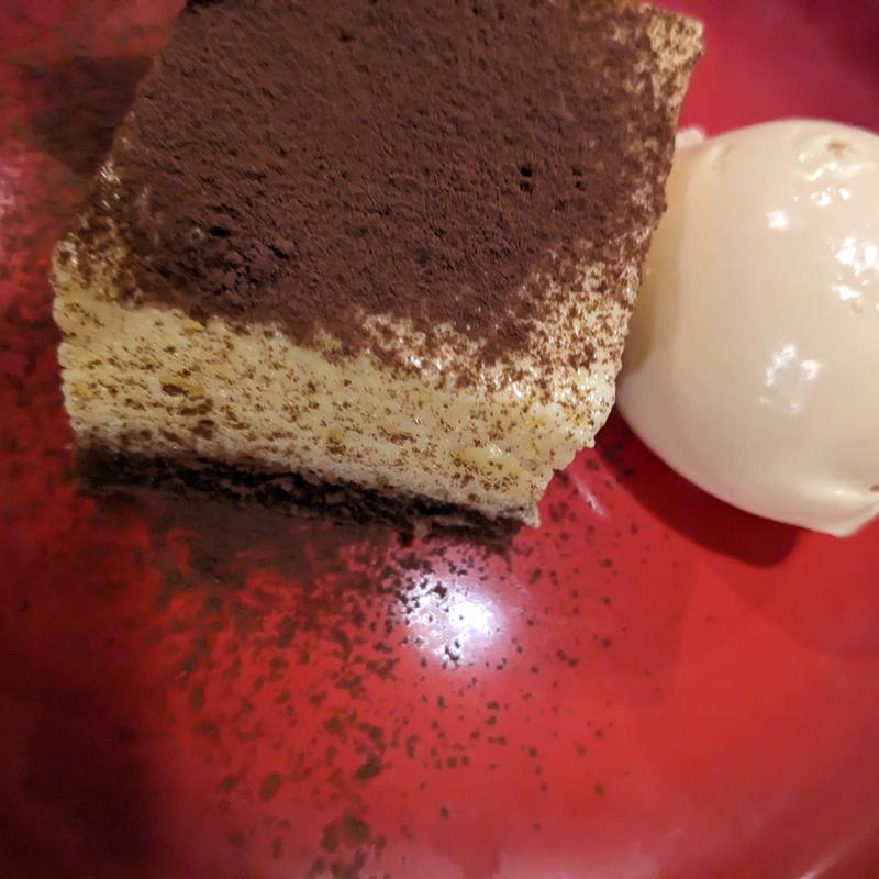 ティラミスとキャラメルのジェラート(La Coccinella （ラコッチネッラ）)