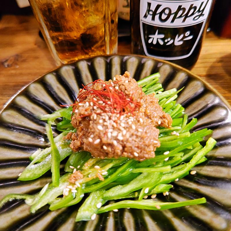 ピーマン肉味噌和え(のげちゃん)