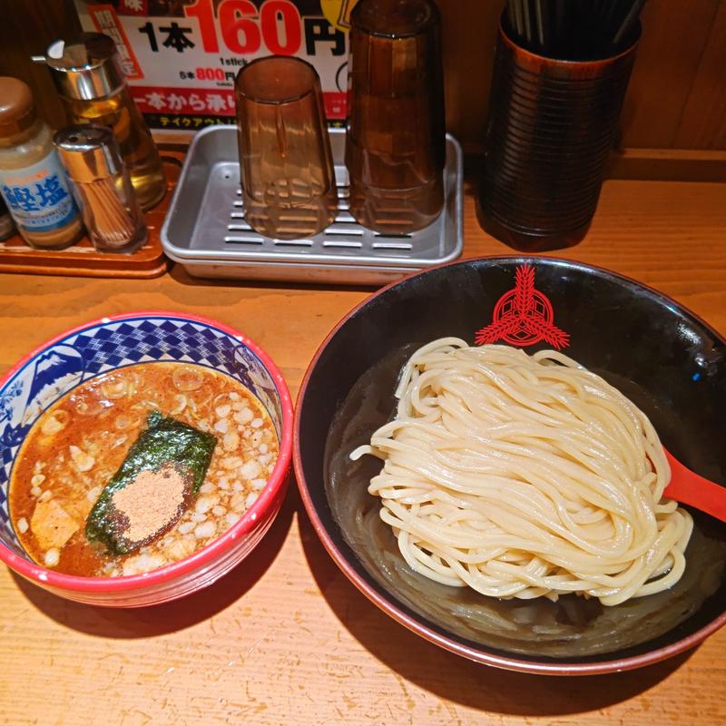背脂つけ麺(つけ麺専門店 三田製麺所 桜木町駅前店)