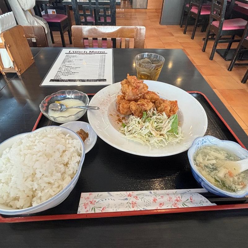 唐揚げ定食(陳家菜房)