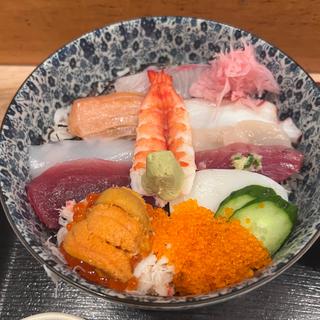 海鮮丼(ふじ鮨)