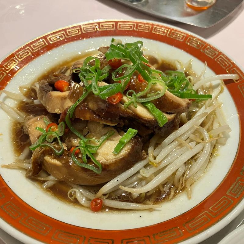 乾隆麻辣鶏セット(揚子江菜館 （ヨウスコウサイカン）)