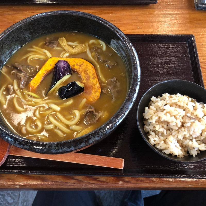 カレーうどん(饂飩 梵蔵 （ウドン ボンクラ）)