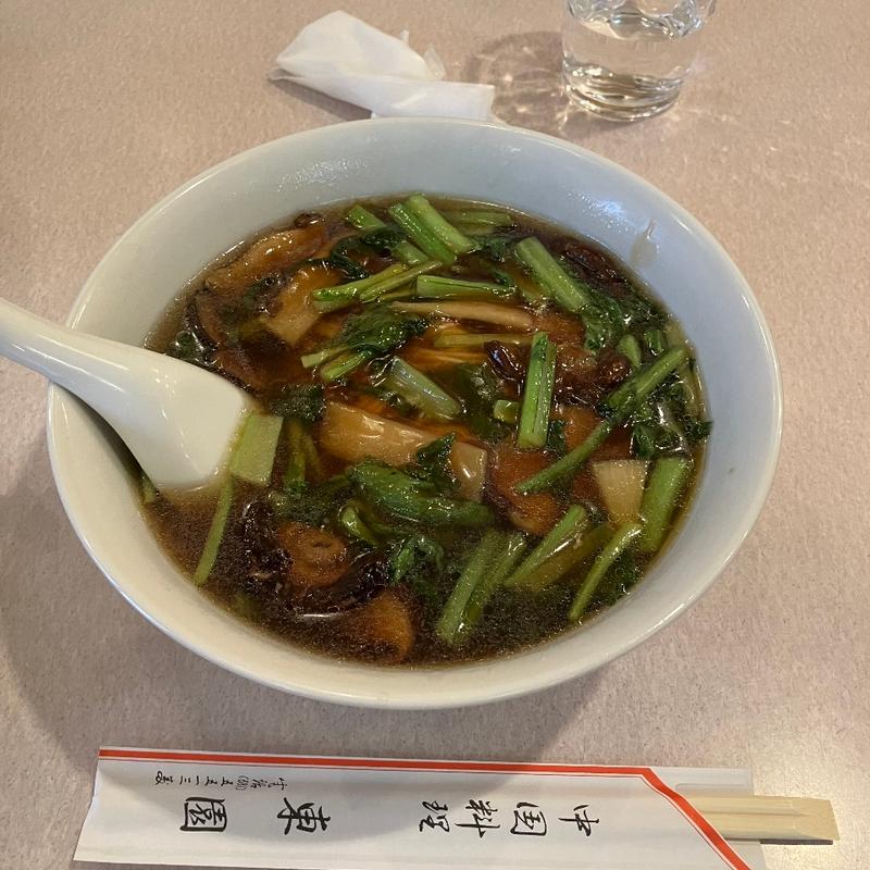 椎茸そば(東園)