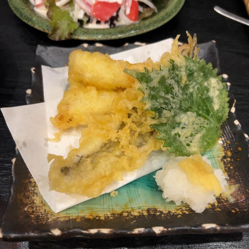 アナゴ天ぷら(仲宿酒蔵)