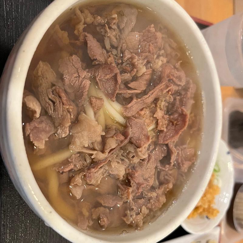 肉うどん(本格さぬきうどん　穂乃香 )