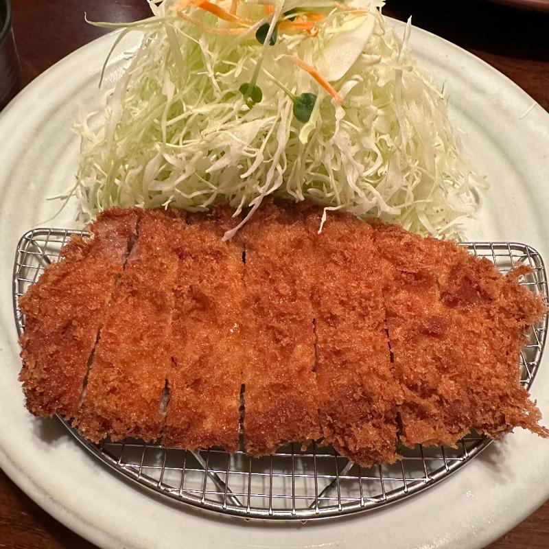 ひむか豚　ロースカツ定食(不二かつ 日向本店 )