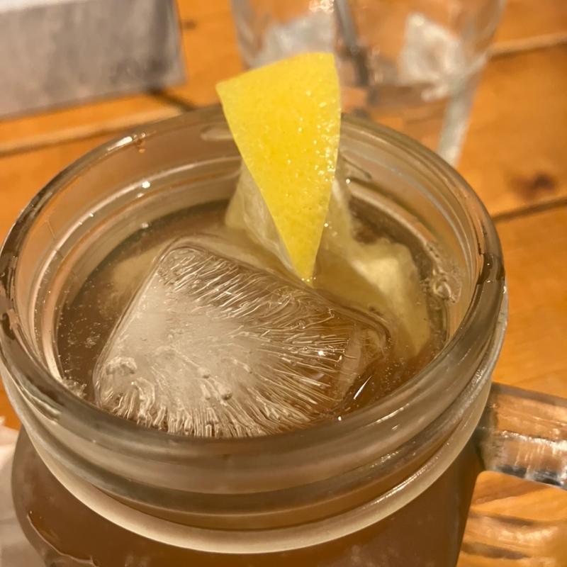 自家製ジンジャーエール(胡麻とスパイス麺Bar 札幌ジンジャー)