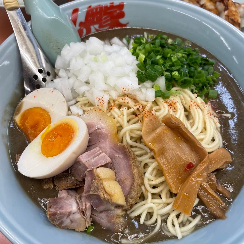 鬼煮干しラーメン(山岡家 桑名店 （やまおかや）)