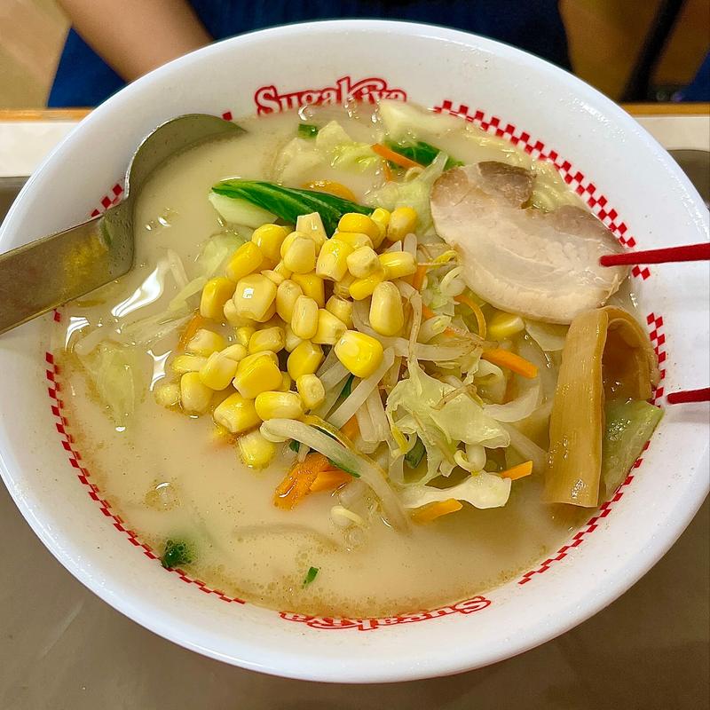 野菜ラーメン(スガキヤ サンマルシェ高蔵寺２号店 )