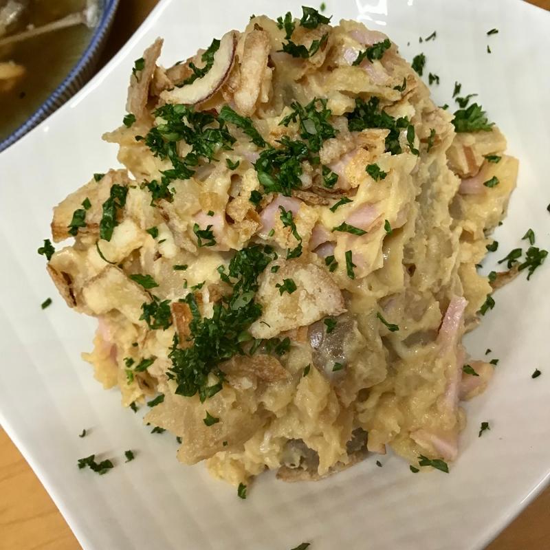 おでんde ポテサラ(桃谷のおむらいす屋)