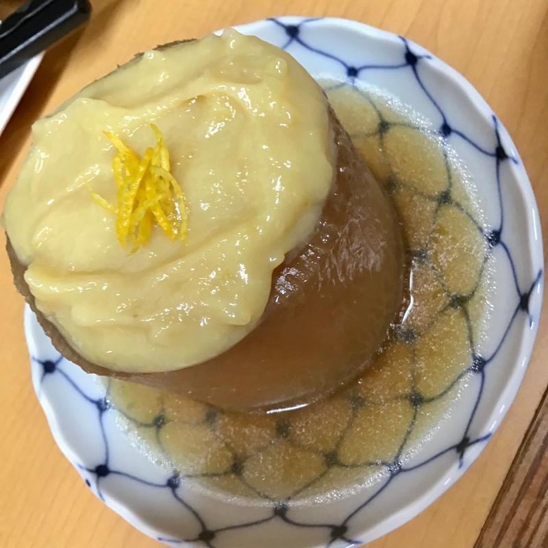 おでん　大根(桃谷のおむらいす屋)