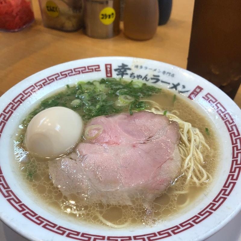 味玉ラーメン(幸ちゃんラーメン 中洲店)