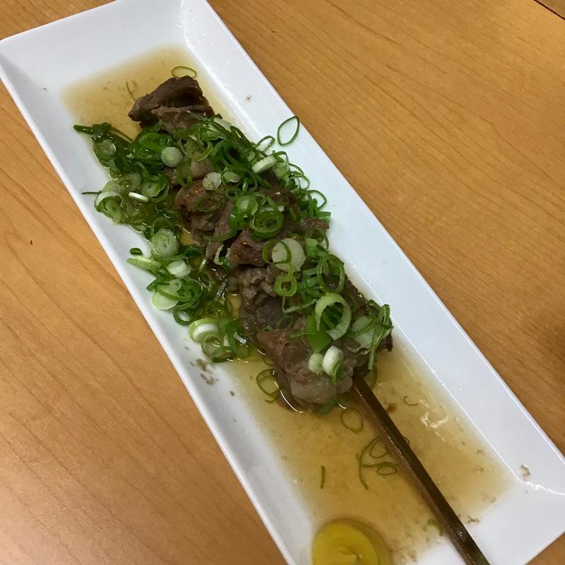 おでん　牛すじ(桃谷のおむらいす屋)