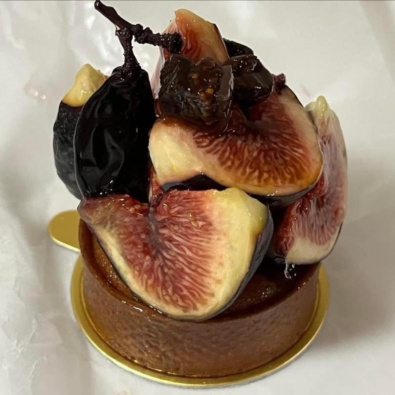 黒無花果のタルト(Chocolaterie&Bar ROND-POINT by Hirofumi Tanakamaru)