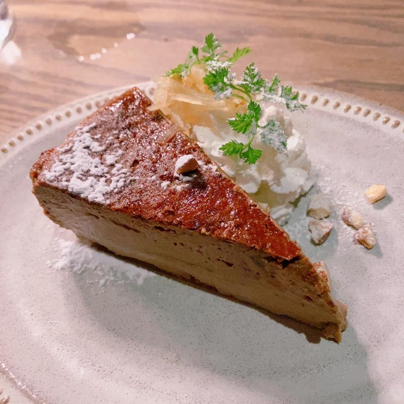 エスプレッソのバスクチーズケーキ(ラシーヌ)