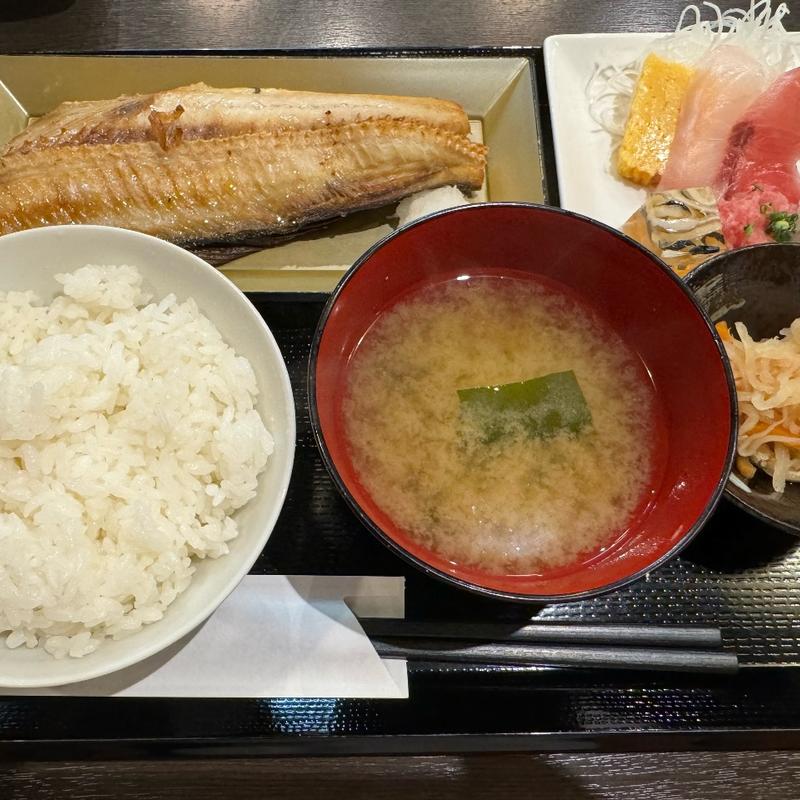 縞ほっけ焼(ひし谷)