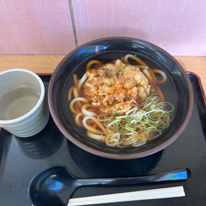 かき揚げうどん(大谷パーキングエリア下り線 売店 )
