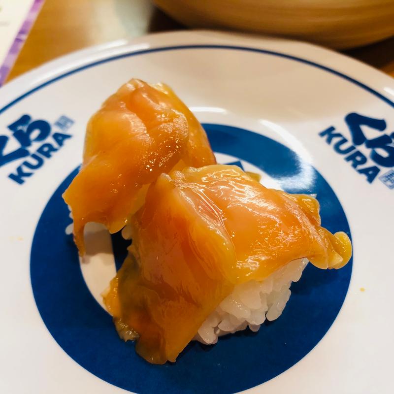 赤貝 シャリハーフ(くら寿司 鹿児島卸本町店)