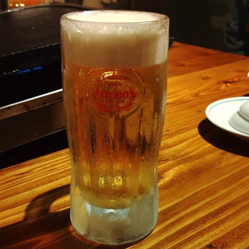 生ビール(焼肉こてつ)