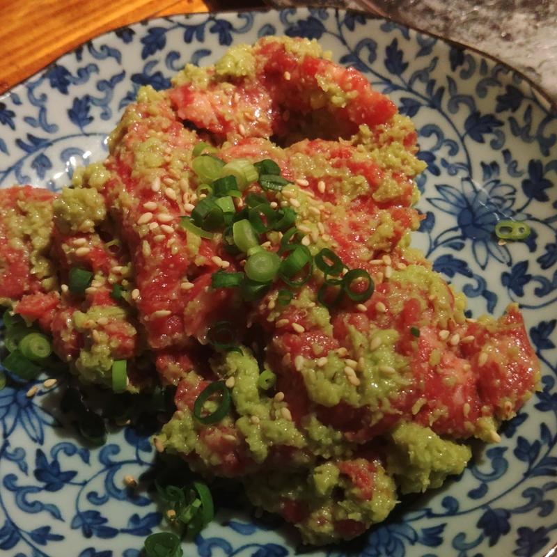 わさびカルビ(焼肉こてつ)