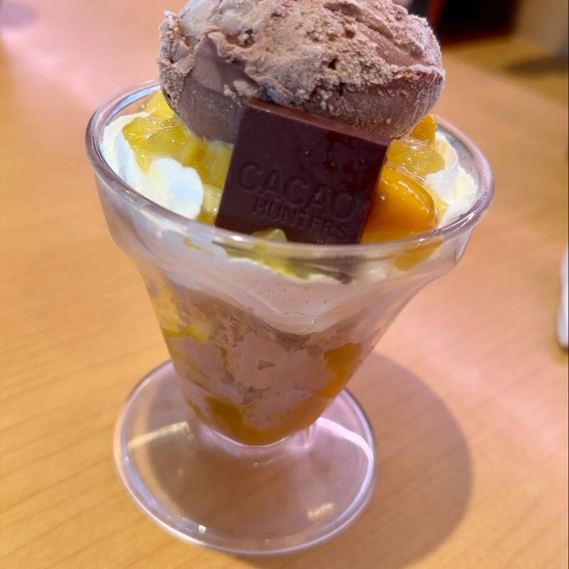 カカオ農園のトロピカルショコラパフェ(スシロー 八千代高津店)