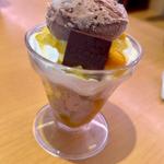カカオ農園のトロピカルショコラパフェ(スシロー 八千代高津店)