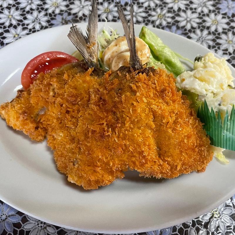 アジフライ定食(中華料理 天狗 )