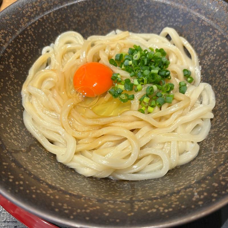 温玉うどん(山下本気うどん 新宿三丁目)