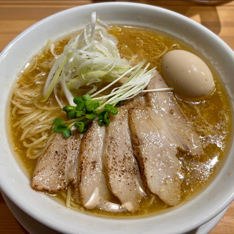 貝出汁特製味噌そば(鳥一伝承　焼鳥酒場ヤスモリ商店)