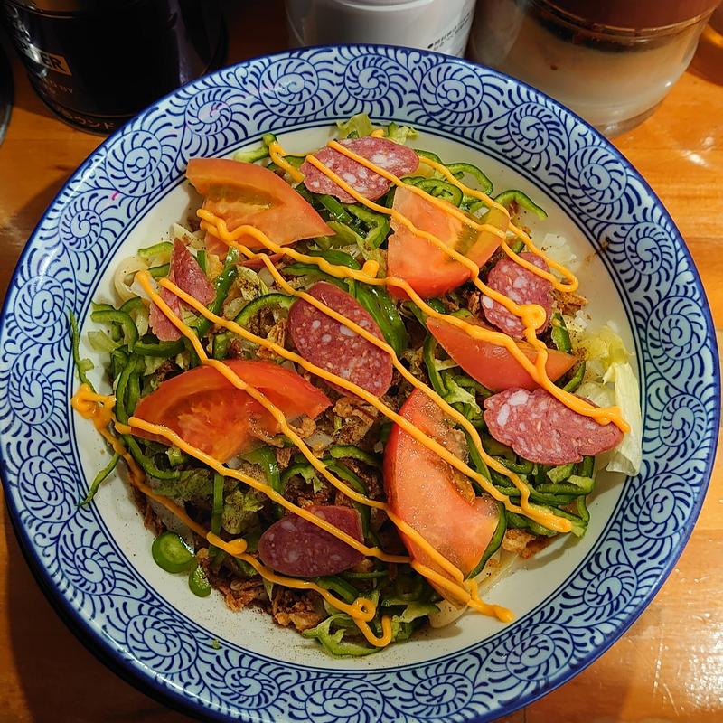 限定麺　とまとチーズカレーまぜそば(ラーメン豚39 大井町店)