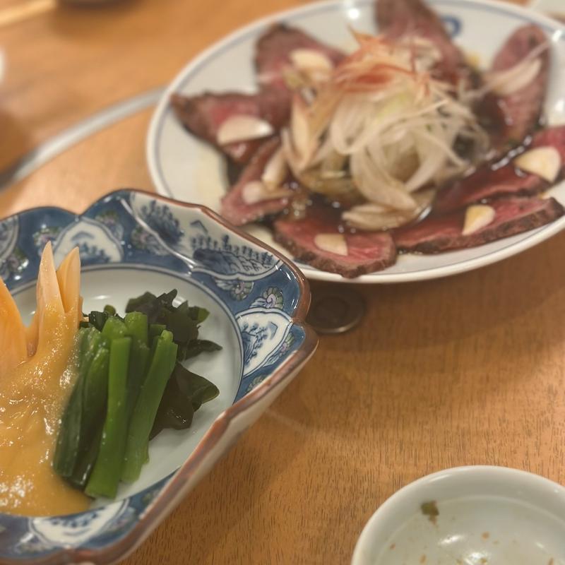 和牛たたき(第二力酒蔵)