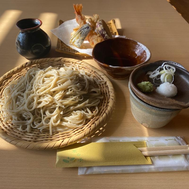 天ざるそば　大盛り(草の子 （クサノコ）)