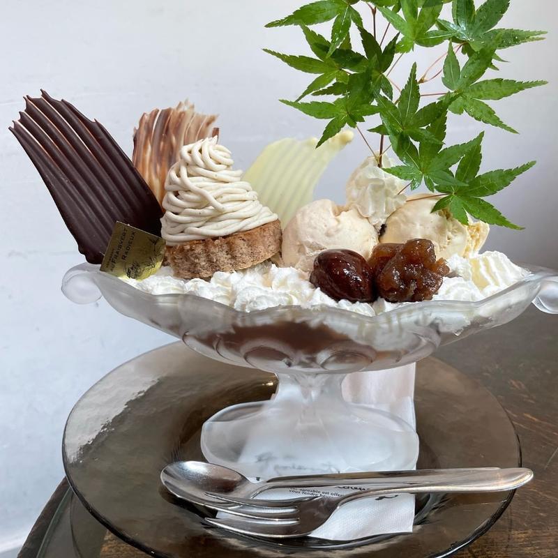 特製マロンパフェ(フレベールラデュ )