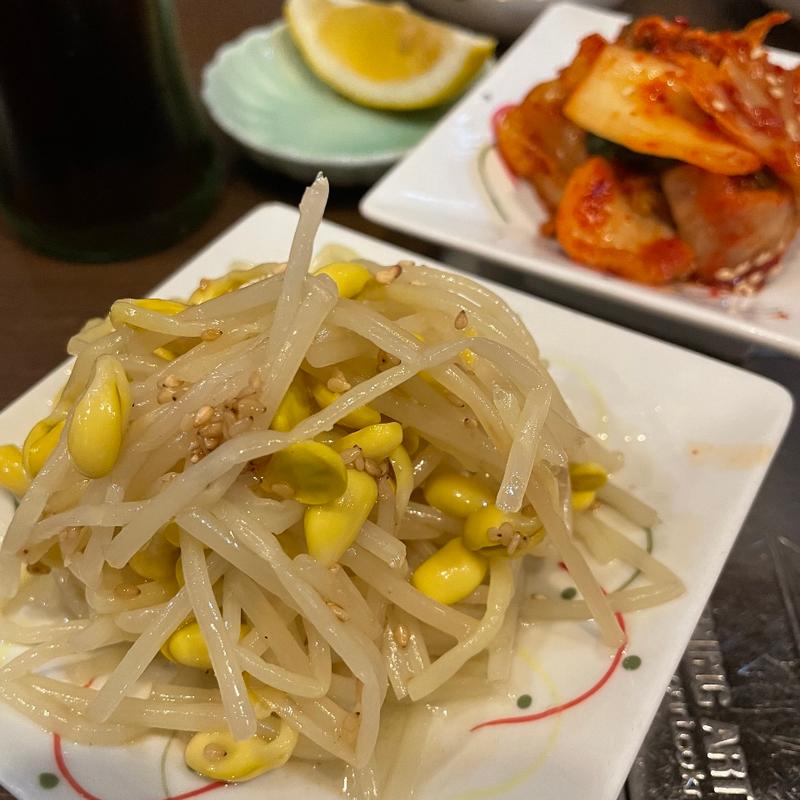 豆もやしのナムル(焼肉 藤)