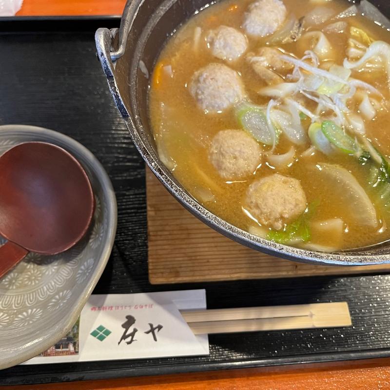 鶏団子ほうとう（ハーフサイズ）(郷土料理　庄ヤ （しょうや）)
