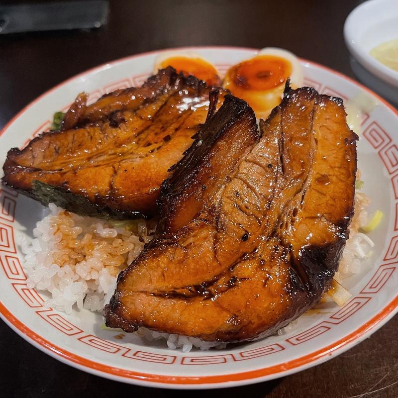 厚切りタレチャーシュー丼　大盛り(Heart Restaurant 安ざわ家 本店)