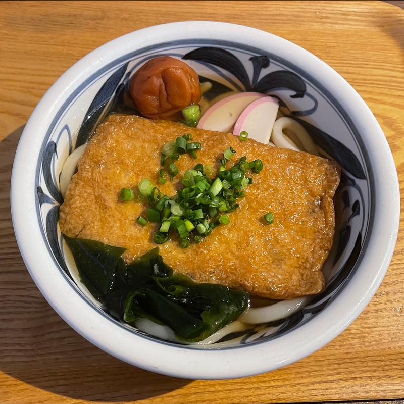 きつねうどん(讃岐うどん田 2丁目店)